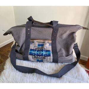 Pendleton Weekender Bag- Chief Joseph Blue